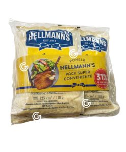 PACK MAYONESA HELLMANNS SACHET 118G X 6 UN