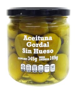 Aceituna Gordal sin Hueso, 345g
