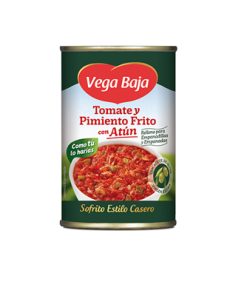 Tomate Y Pimiento Frito con Atún Lata Vega Baja